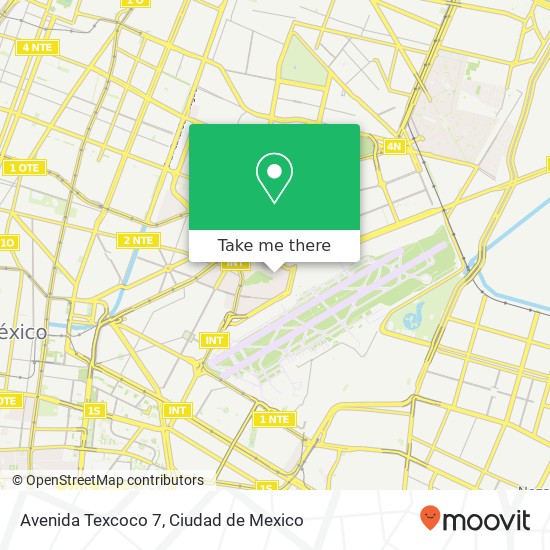 Mapa de Avenida Texcoco 7