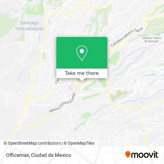 How to get to Officemax in Huixquilucan by Bus?