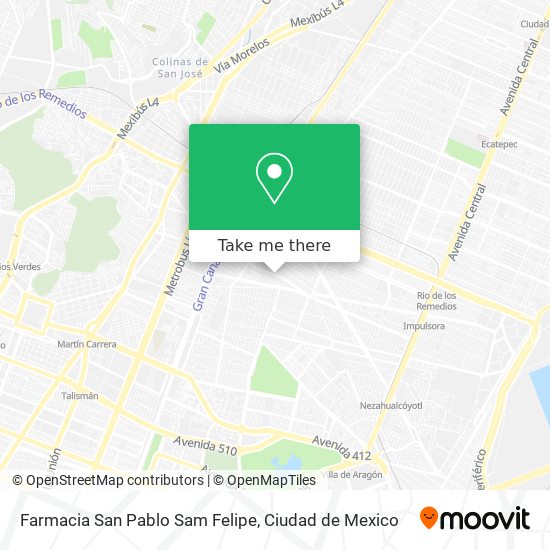 Farmacia San Pablo Sam Felipe map