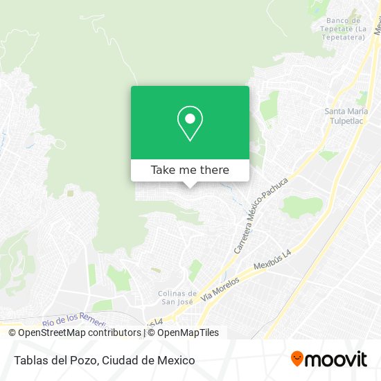 Tablas del Pozo map