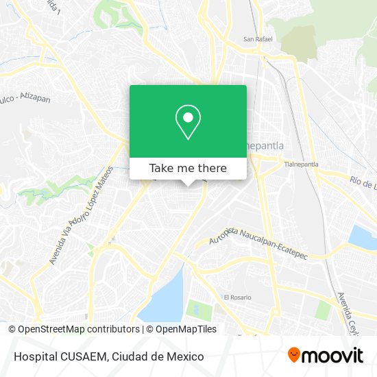 Mapa de Hospital CUSAEM