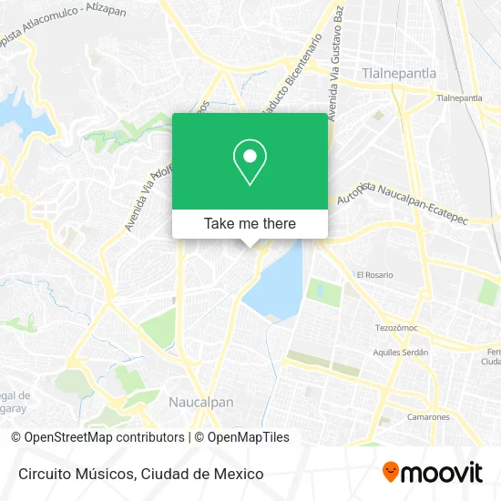 Mapa de Circuito Músicos