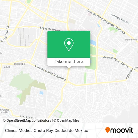 Clinica Medica Cristo Rey map