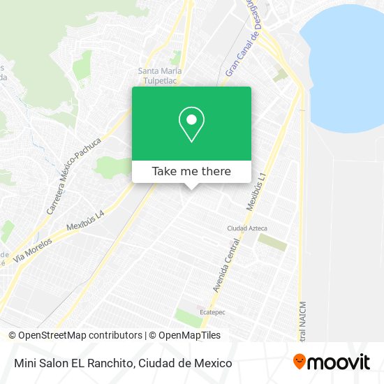 Mini Salon EL Ranchito map
