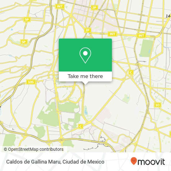 Caldos de Gallina Maru map