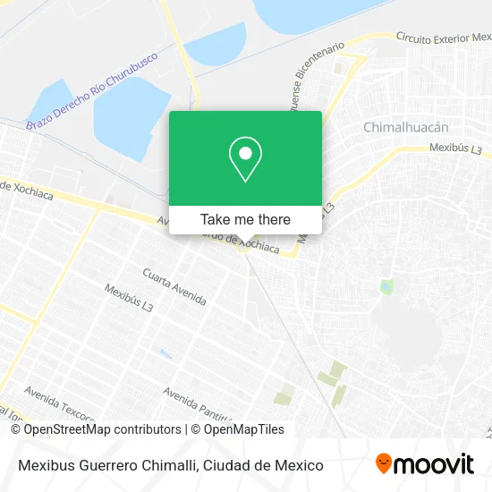 Mapa de Mexibus Guerrero Chimalli