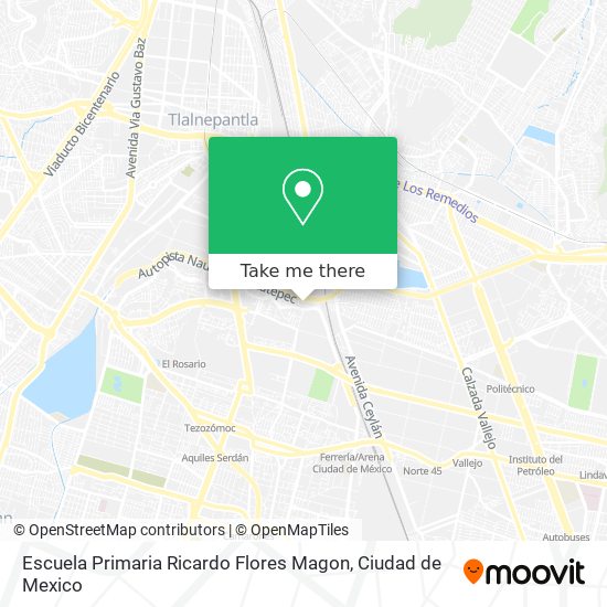 Escuela Primaria Ricardo Flores Magon map