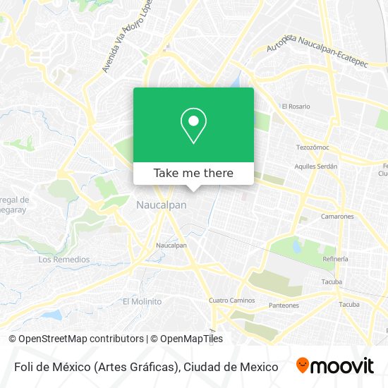 Mapa de Foli de México (Artes Gráficas)