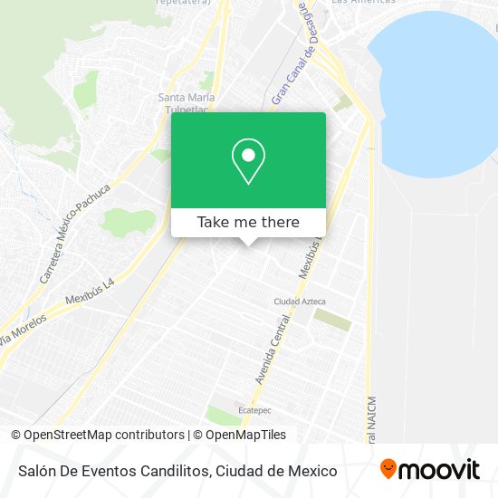 Salón De Eventos Candilitos map