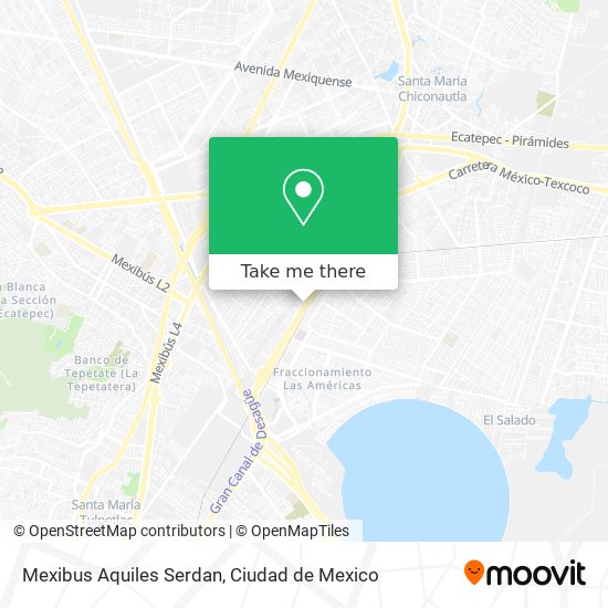 Mexibus Aquiles Serdan map