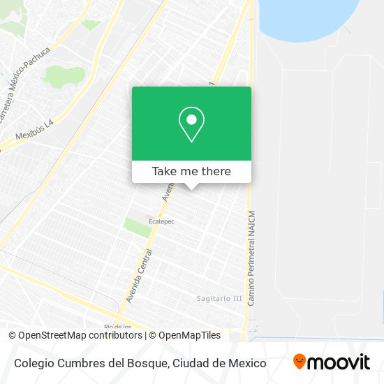 Mapa de Colegio Cumbres del Bosque