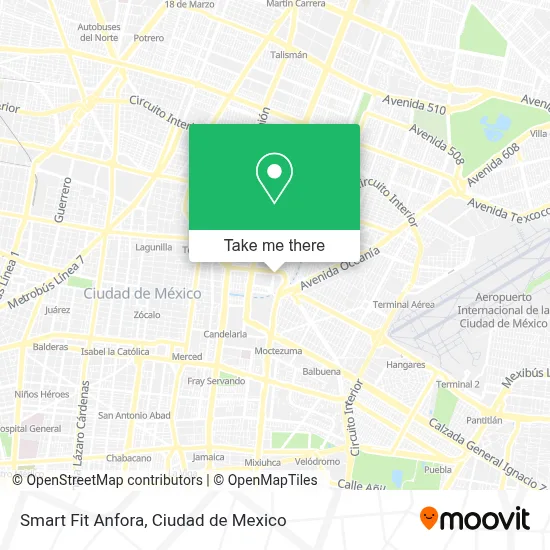Smart Fit Anfora map