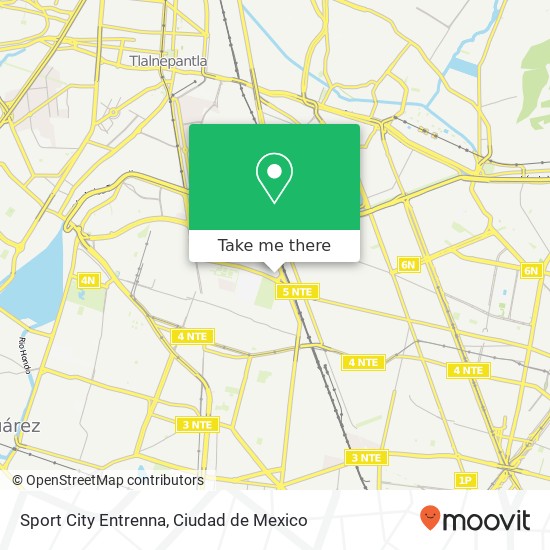 Sport City Entrenna map