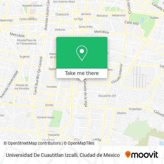 Universidad De Cuautitlan Izcalli map