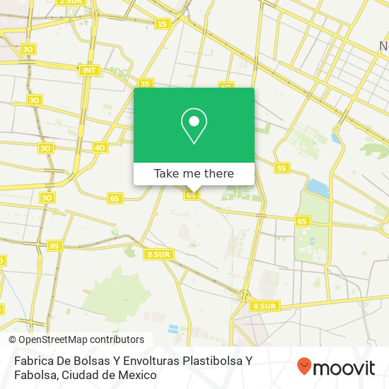 Fabrica De Bolsas Y Envolturas Plastibolsa Y Fabolsa map