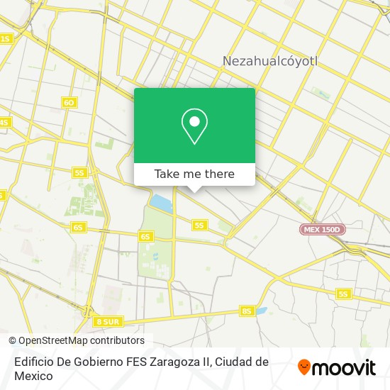 Edificio De Gobierno FES Zaragoza II map