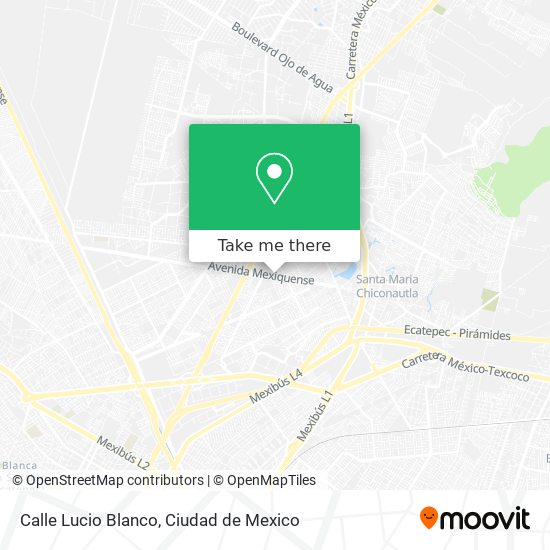 Calle Lucio Blanco map