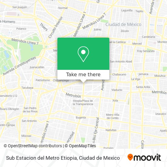 Mapa de Sub Estacion del Metro Etiopia