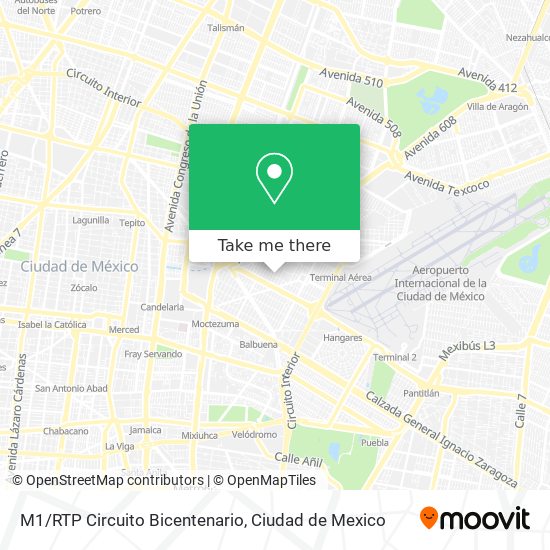 M1/RTP Circuito Bicentenario map