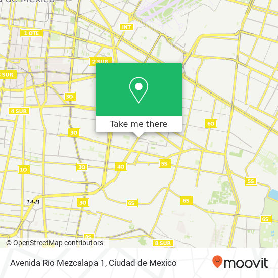 Avenida Río Mezcalapa 1 map