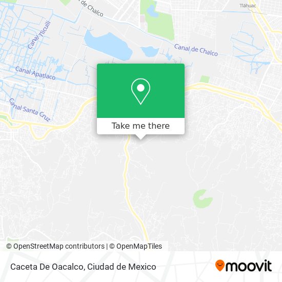 Caceta De Oacalco map