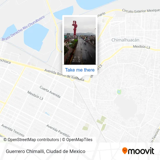 Guerrero Chimalli map