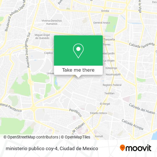 ministerio publico coy-4 map