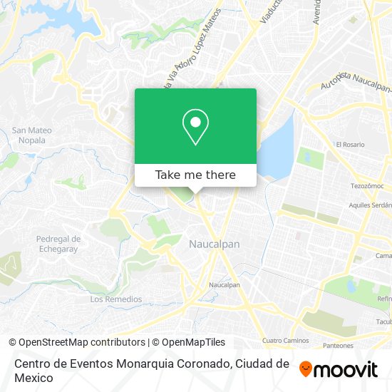 Centro de Eventos Monarquia Coronado map