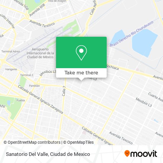Sanatorio Del Valle map