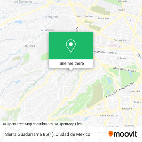 Mapa de Sierra Guadarrama 85(1)