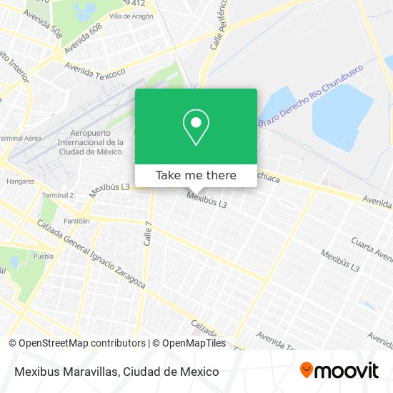 Mexibus Maravillas map