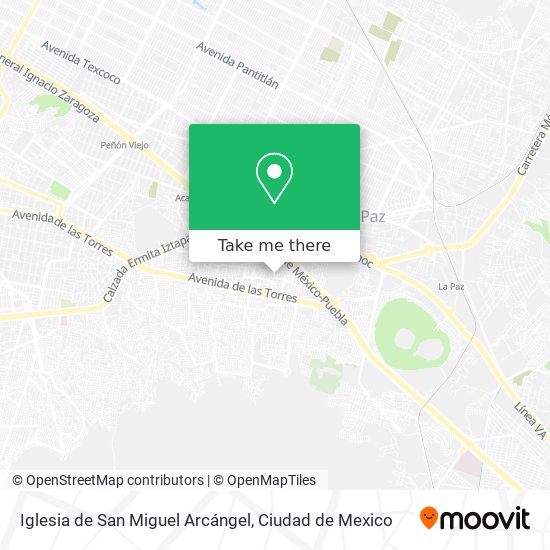 Iglesia de San Miguel  Arcángel map