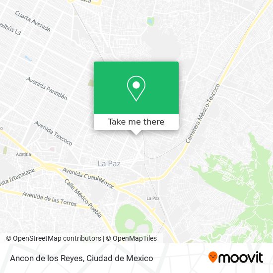 Mapa de Ancon de los Reyes