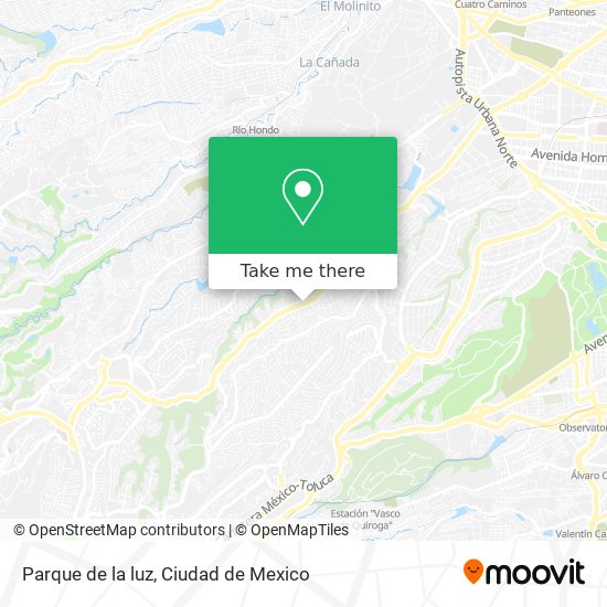 Mapa de Parque de la luz