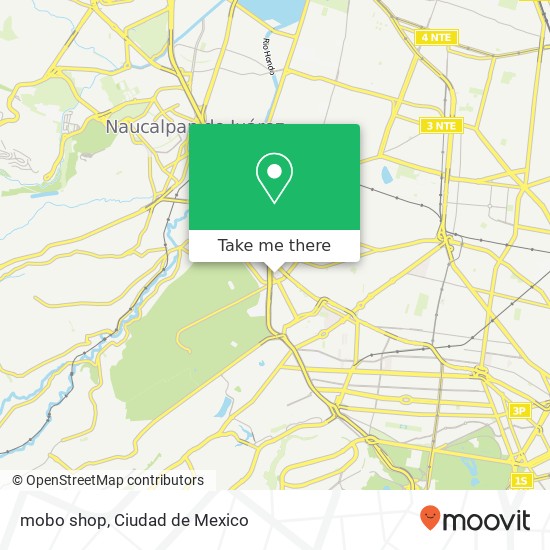 Mapa de mobo shop