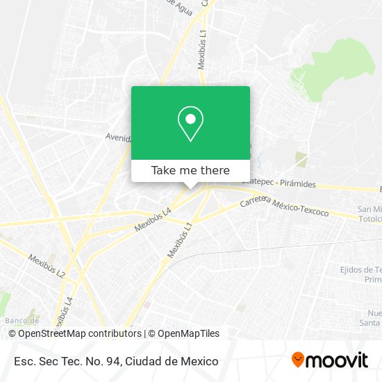 Mapa de Esc. Sec Tec. No. 94
