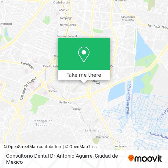 Consultorio Dental Dr Antonio Aguirre map