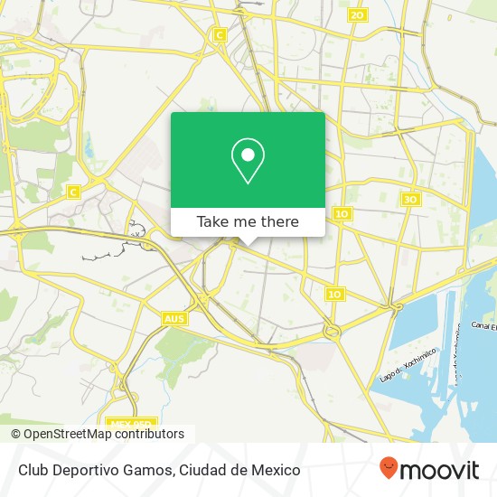 Club Deportivo Gamos map