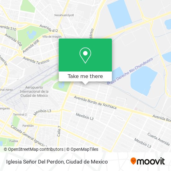 Iglesia Señor Del Perdon map