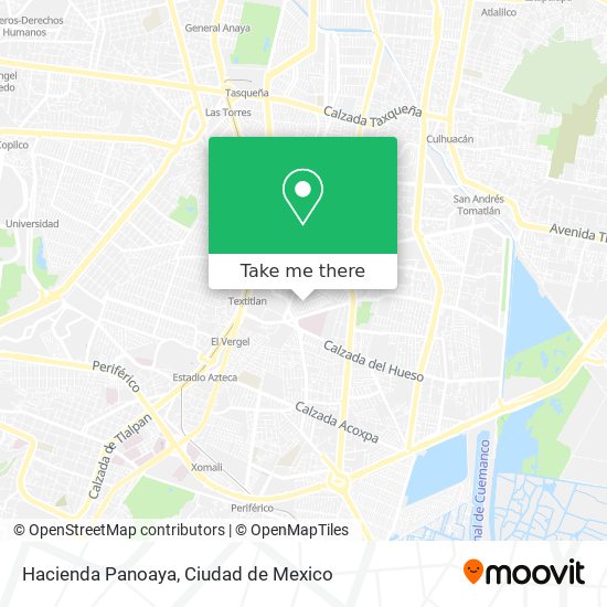 Mapa de Hacienda Panoaya
