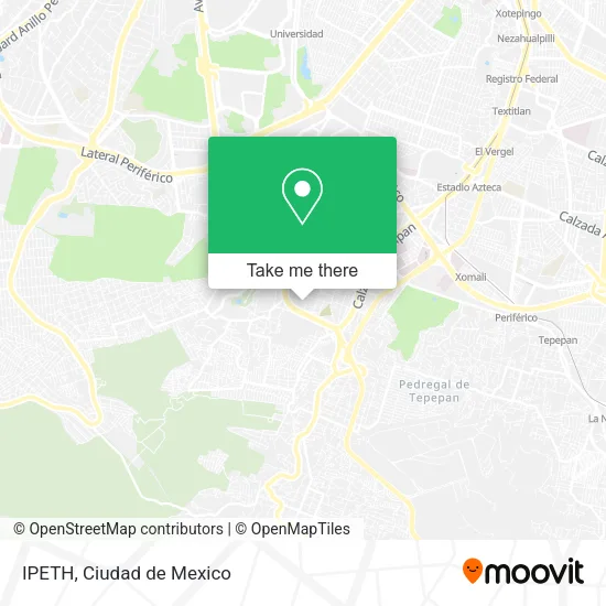 Mapa de IPETH