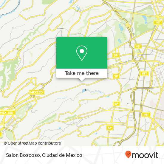 Salon Boscoso map