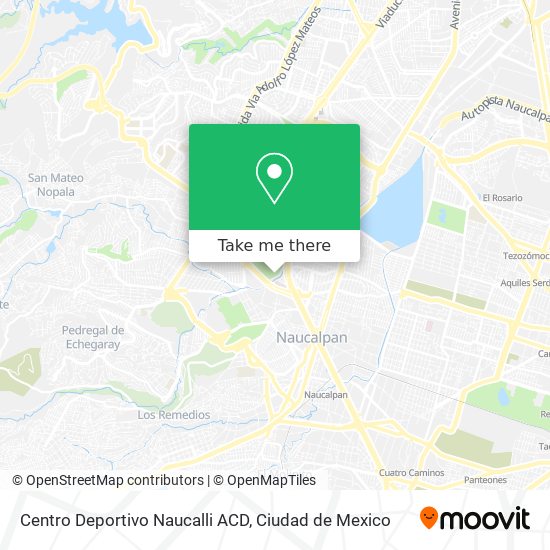 Centro Deportivo Naucalli ACD map