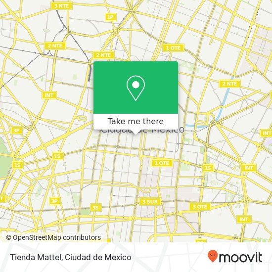 Tienda Mattel map