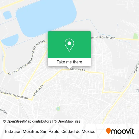 Estacion MexiBus San Pablo map