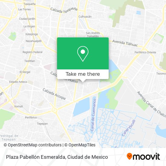 Plaza Pabellón Esmeralda map