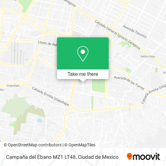 Campaña del Ébano MZ1 LT48 map