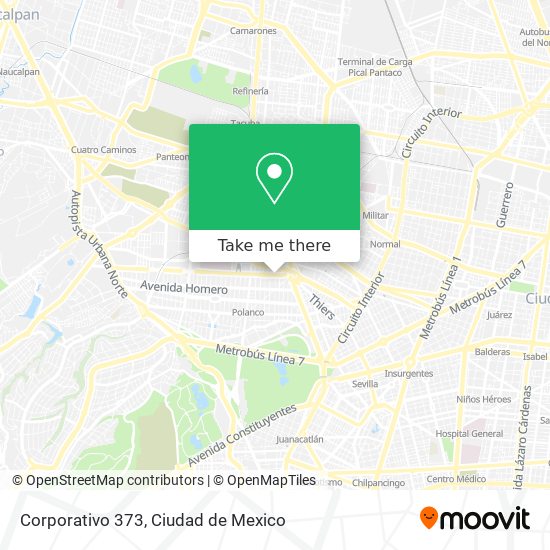 Mapa de Corporativo 373