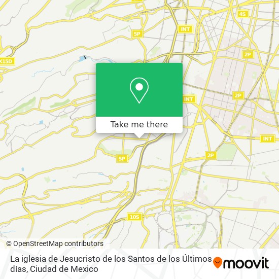 La iglesia de Jesucristo de los Santos de los Últimos días map