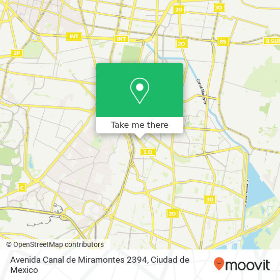 Avenida Canal de Miramontes 2394 map